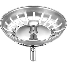 Paslanmaz Çelik Evye Mutfak Lavabo Gider Süzgeci Lavabo Tıpası