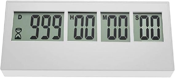 Day Digital Timer Countdown Clock LCD Event Reminder Countdown Timer Clock Digital Kitchen Timer for Learning Day Countdown Timer