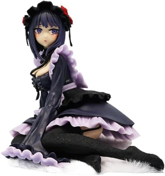 Kitagawa Marine Anime Figure - My Dress Darling Kagawa Marin Seated Model Doll Ornament, PVC Shizuku Kuroe Bishoujo Action Collection Toy Statue Decoration Gift Unofficial Parallel Import Product