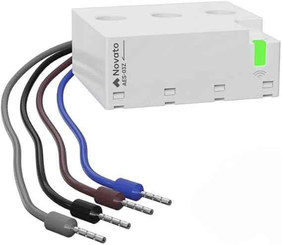 Zigbee Smart Energy Meter - 63A Tuya, Smart Life Compatible (AES-03Z)