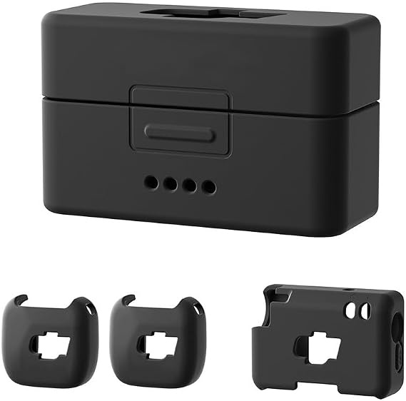 Custom Fit Protective Cover for DJI Mic for mini, Ensures Maximum Microphone Safety (black)
