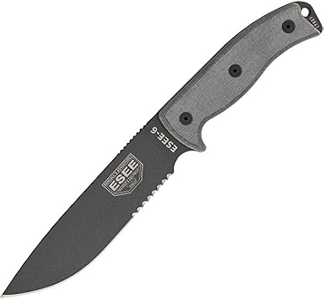 ESEE ES6STG-BRK Model 6 Serrated Tactical