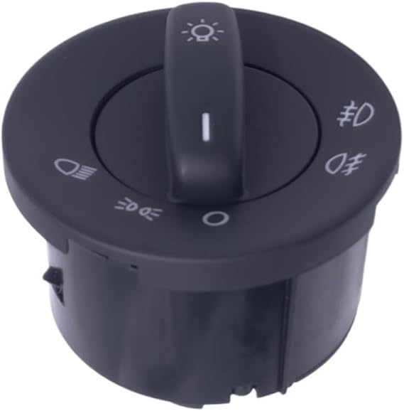 ABS Headlight Control Switch 1ZD941431 Direct Fit Black