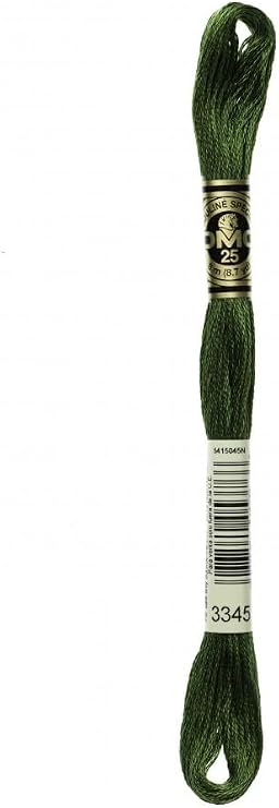 DMC Stranded Cotton Embroidery Thread 3345 - per Skein