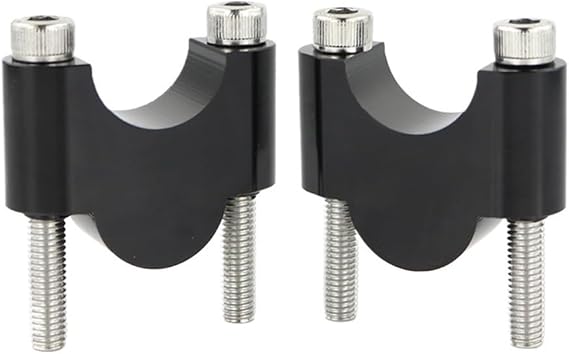 Motorcycle Handle Riser Mount Clamp For Shadow 600 750 1100 VTX 1300 25.4mm Handlebar Risers Motorcycle Mounting Handle Bar Mount Extension Accessories