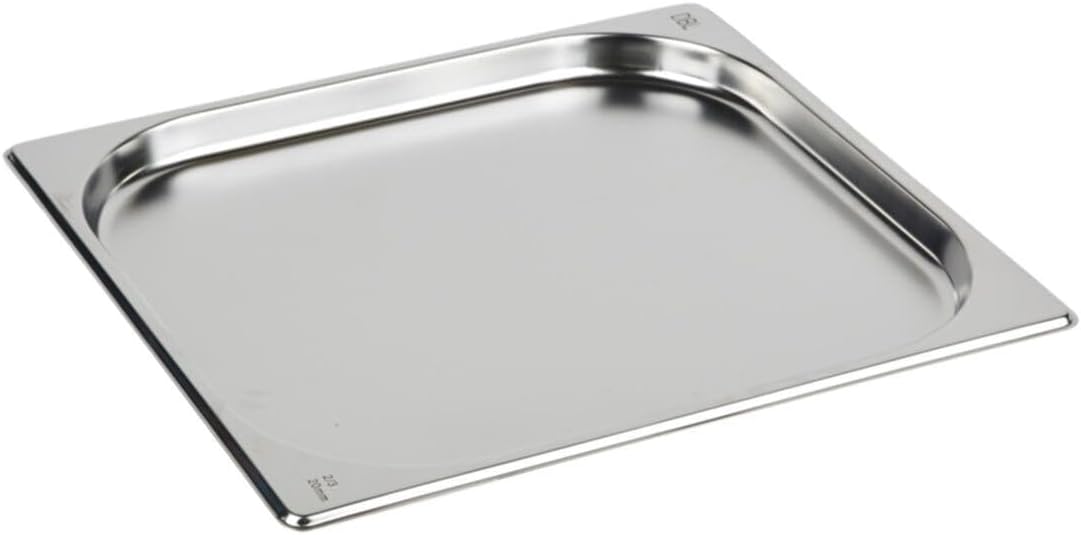 Paslanmaz Çelik Gastronom/gastronorm Küvet Gn 2/3-20 (35,4 X 32,5 X 2 CM)