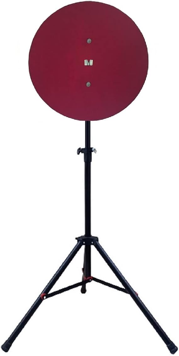 Tripod Ayaklı Klasik Dart Arkalık Stand Seti. Bordo