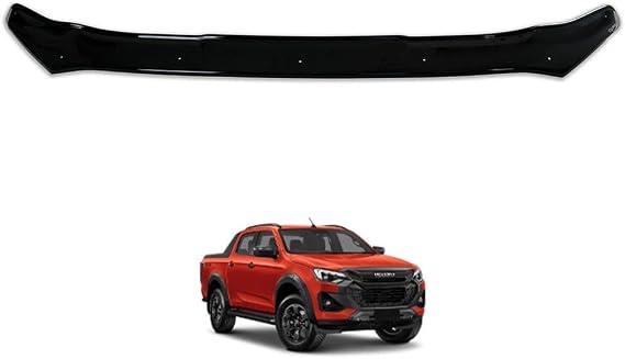 Compatible with Isuzu D-Max 3 (RG) 2024-2026 Bonnet Wind Stone Deflector Bug Guard
