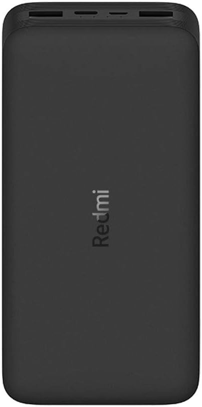 Xiaomi Redmi 20000 Mah Powerbank Portable Fast Charger - Black
