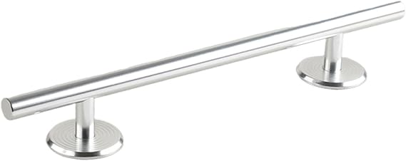 Solid Metal Fingerboard Rail Professional Mini Fingerskate Rail 9.84inch Fingerboard Training Rail for Fingerboarding, Fingerboard Ramps and Park, Obstacles, Silver