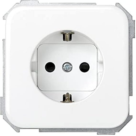 Simon 31432-60 socket-outlet Type F White