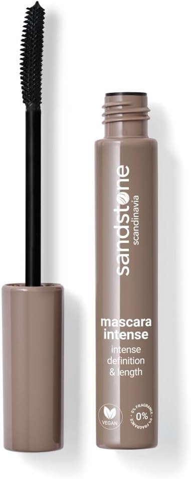 Sandstone Scandinavia Hypoallergenic Mascara for Sensitive Eyes (Brown)