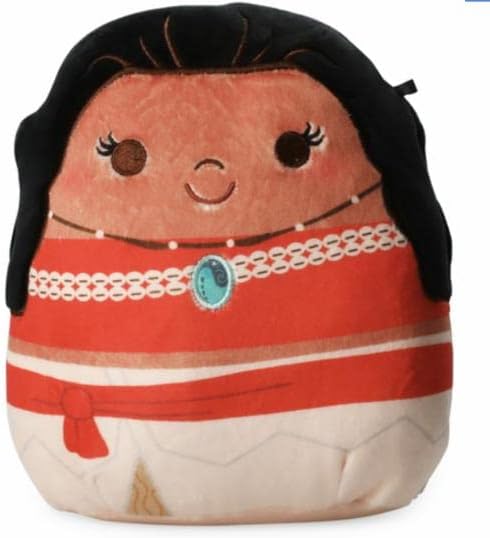 Squishmallows Official Kellytoy Disney Characters Squishy Soft Stuffed Plush Toy Animal (7 Inch, Moana)