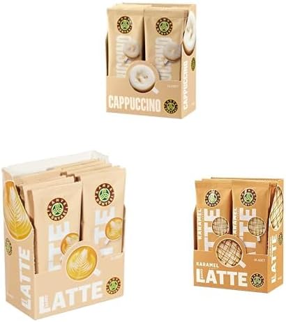 Kahve Dünyası Özel Seri Sıcak Cappuccino 10'lu & Caffe Latte 10'lu & Karamel Aromalı Caffe Latte 10'lu