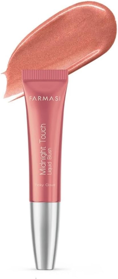Farmasi Midnight Touch Soft Sponge Tip Liquid Blush Pinky Cloud 12 ml