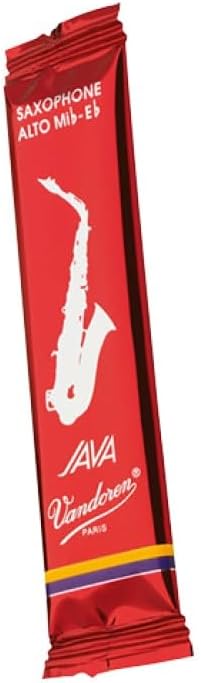 Vandoren Reed JAVA RED alto saksafon 3.0 orta ağırlıkta, güçlü ton