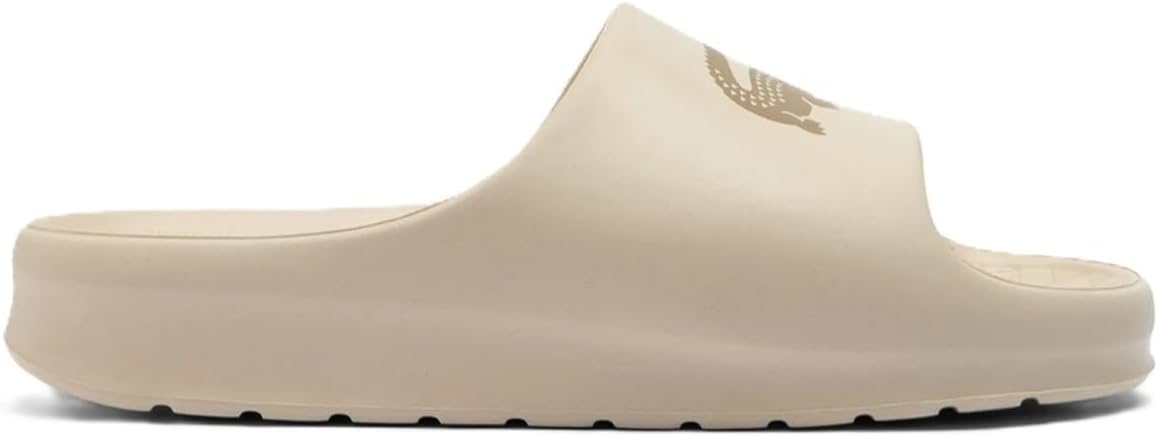 Lacoste Serve Slide 2.0 Unisex Terlik Krem