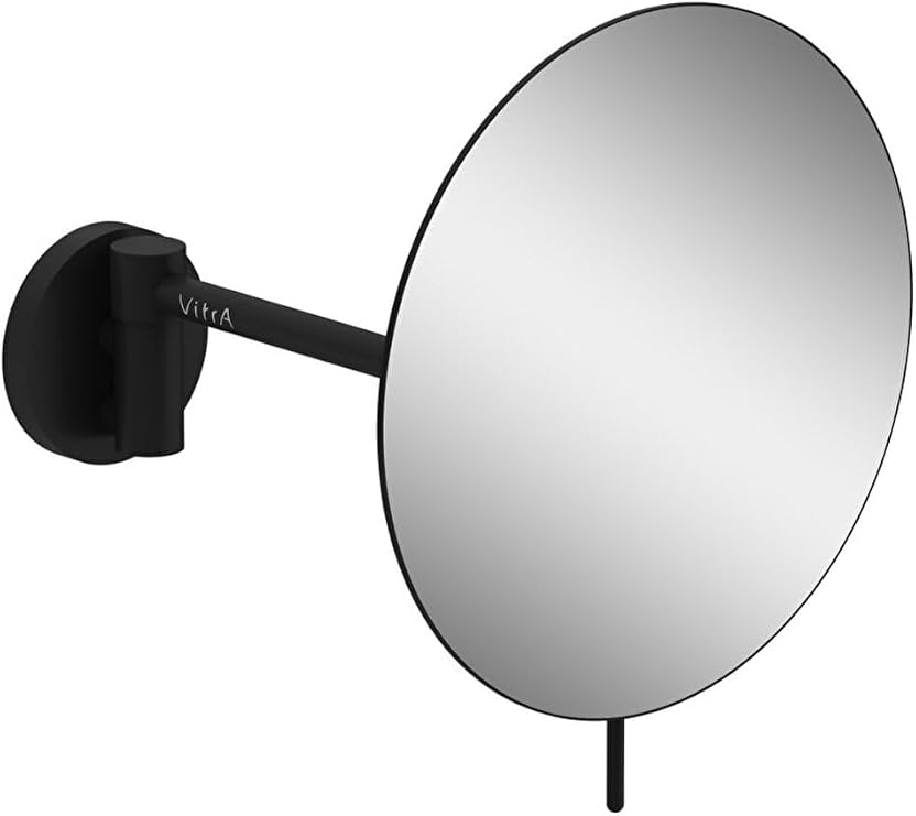 VitrA Origin A4489536 Makyaj Aynası, Duvardan, Mat Siyah