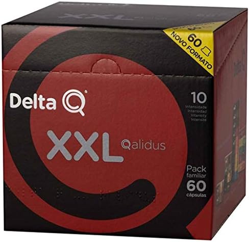 Delta Q Qalidus Intensity 10 Coffee Pods | Pack XL 60 Capsules