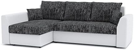 Paul Corner Sofa with Sleep Function Best Corner Sofa Corner Couch with Bed Base