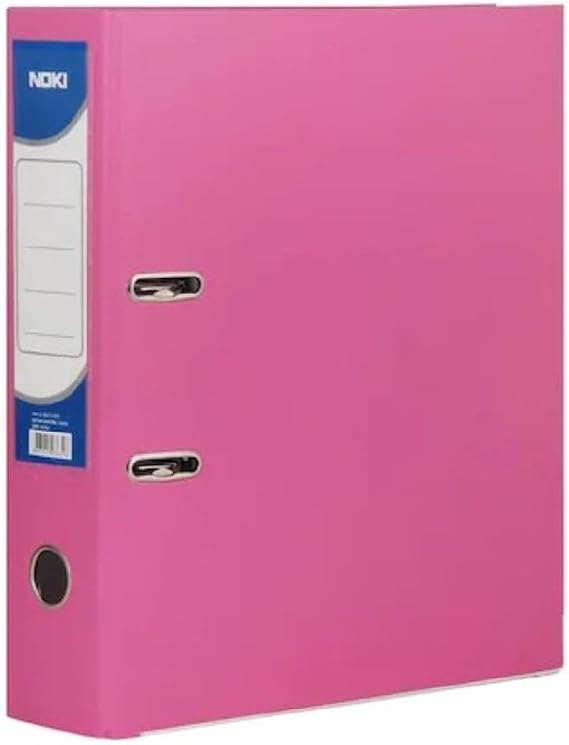 Büro Klasör Geniş Noki Pembe Büro Klasörü Halkalı 1 Adet