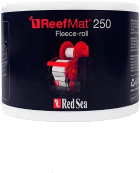 Meki Acua Redsea Original Fleece Roll Replacement for Red Sea NanoMat ReefMat 250 500 1200 Aquarium Filter Cloth (250 Fleece Roll)