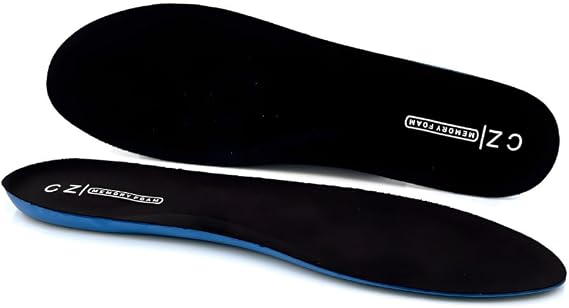 RelaxStep Ergonomik Memory Konforlu Yumuşak Tabanlık Rahat Ayakkabı İç Tabanlığı, Spor Ayakkabı İç Taban Erkek Kadın Unisex 43-45