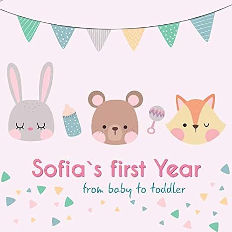 Sofia`s first year - from baby to toddler: Baby Memory Book