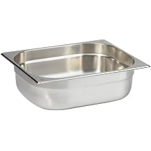 Paslanmaz Çelik Gastronom/gastronorm Küvet Gn 1/2-200 (32,5 X 26,5 X 20 CM)