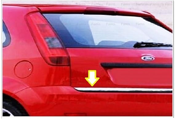 EBAL OTO AKSESUAR Krom Bagaj Alt Çıtası 2002 Üzeri P. Çelik Ford Fusion ile uyumlu