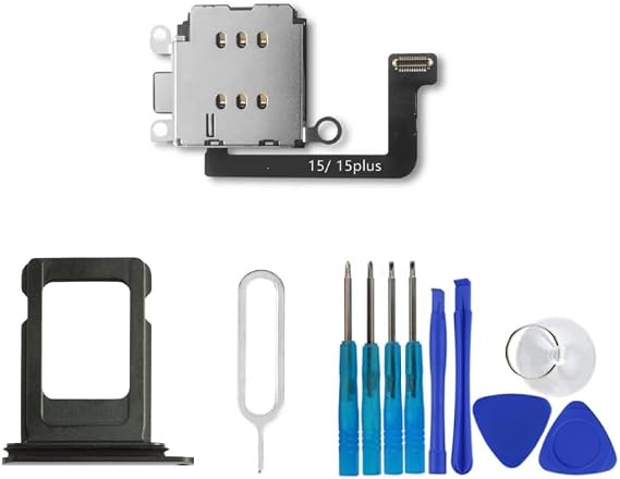 iPhone 15またはiPhone 15 Plus用のデュアルSIMカードリーダーの修復。