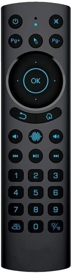 1pc Smart Voice Remote Control 2.4G Wireless Backlit BT5.0 Air Mouse Gyroscope IR Learning For Android TV Box(G20S PRO BT)