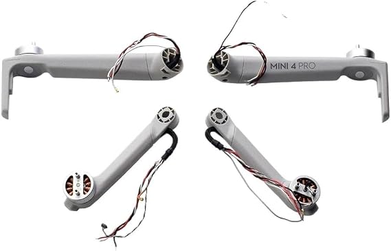 For Mini 4 Front Rear Left Right Arm Drones Parts For DJI for Mini4 Pro Dron Motor With(1 set)