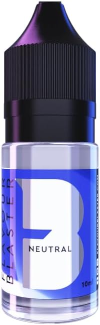 FLAVOUR BLASTER Neutral Aromatic Refill for Cocktail Smoke Bubble Gun - 10ml | Tasteless Bubbles Elevates Food & Drink Experiences | 250 Aroma Clouds per Bottle | Vegan, Pure & Natural Ingredients