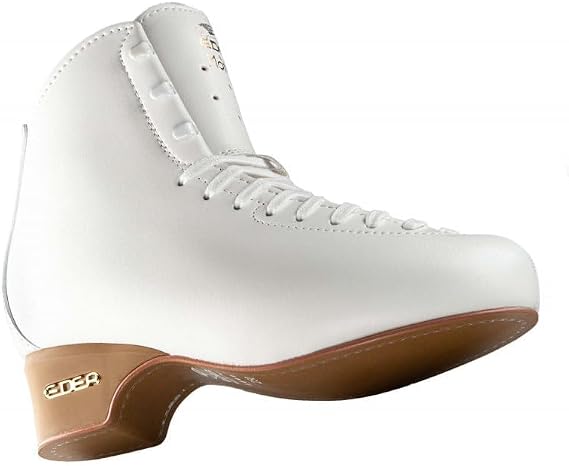 EDEA Motivo Ice Skates with Balance Carbon Steel Blades Ivory White