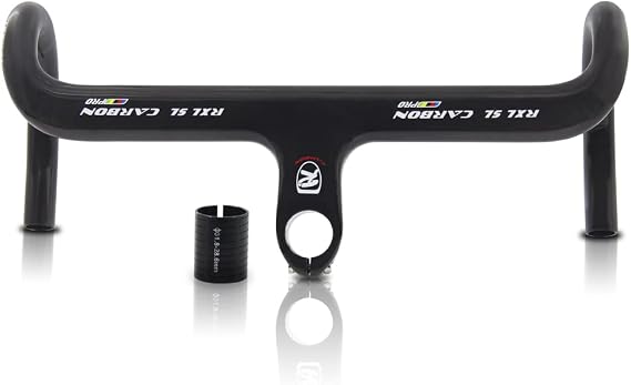 Carbon Integrated Handlebar Road Bike Aero Bars 440 * 90mm