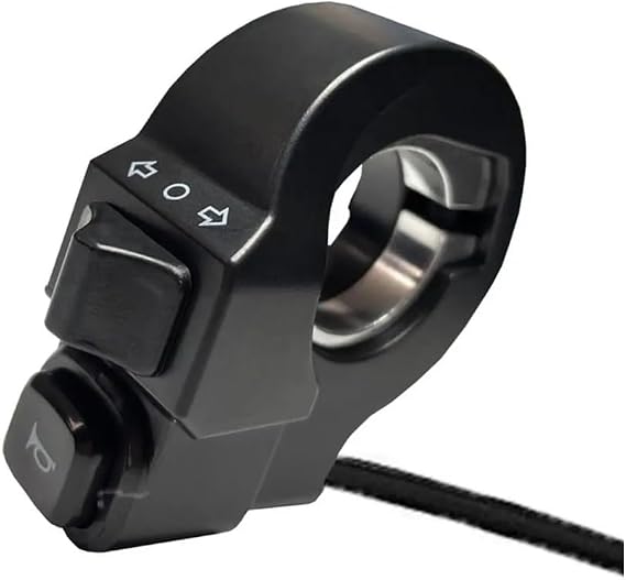 Motorcycle Switch Controller Universal Horn Light Control Button Light Indicator Switch Moto Light Controller Motorcycle Handlebar Switch Motorbike Accessories
