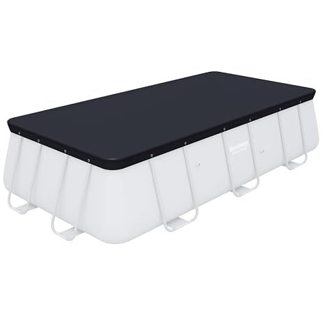 Bestway Flowclear Swimming Pool Cover for Power Steel Rectangular Pools 13.3 ft