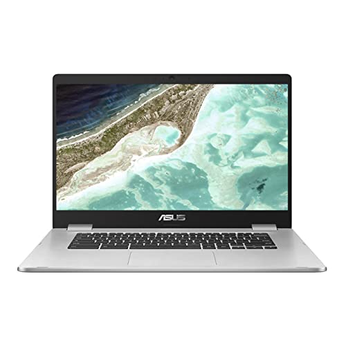 Asus Chromebook C523NA 15.6" FHD Laptop Intel Celeron N3350 4GB RAM 64 GB eMMC Chrome OS Silver-RFB-C523NA-EJ0178