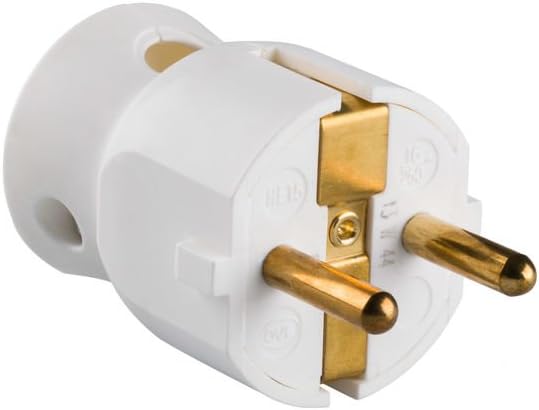LEGRAND Plug plug 2P+T 16A, Moving Head, Side Outlet, Bl 050188
