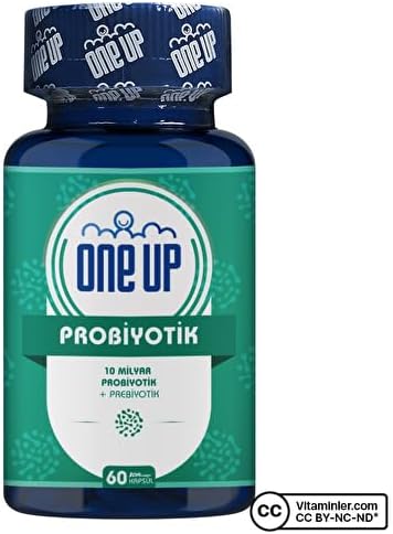 One Up Probiyotik Prebiyotik 60 Kapsül AROMASIZ Renkli