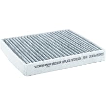 Compatible with Wöbermann Carbon Pollen Filter Mitsubishi L200 2.4 Di-D 4Wd 2015-