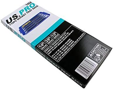 BERGEN 110PC Socket Tray Rack 1/4", 3/8", 1/2" B1201