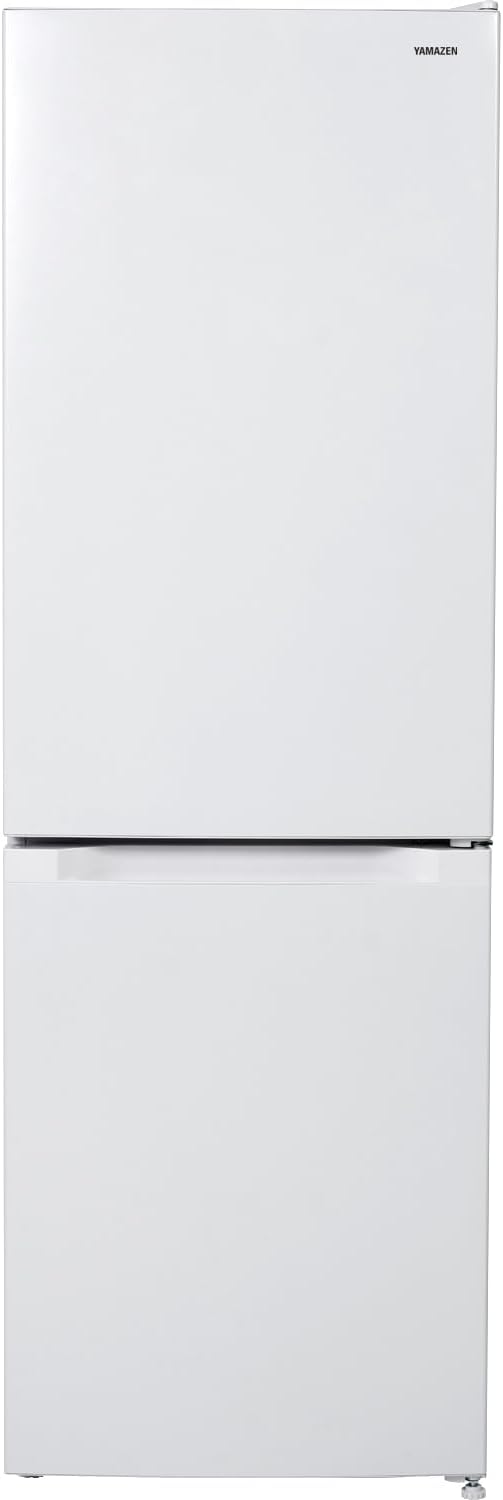 Yamazen Refrigerator, 18.7 inches 47.4 cm, 150 L, 2 Doors, Right-Opening, White, ZFR-D150W, Single Living, Bottom Freezer, Freezer Capacity, 12.7 gal 48 L, Slim, Energy