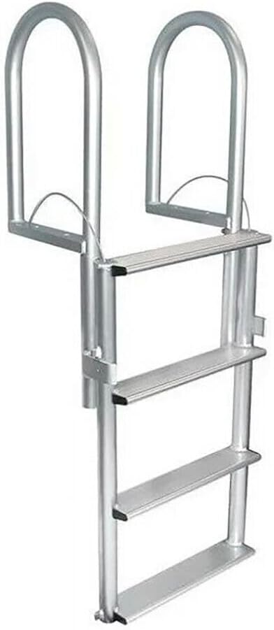 JIF Marine EWI4-W 4-Wide Step Floating Dock Lift Ladder