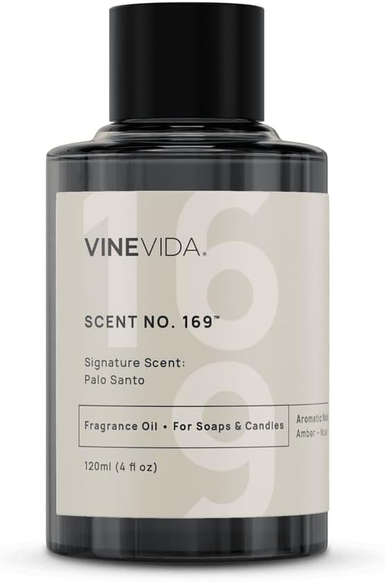 Vinevida 4オンス パロサント;キャンドル作りや石鹸作り用フレグランスオイル - ソイキャンドル用プレミアムキャンドルの香り