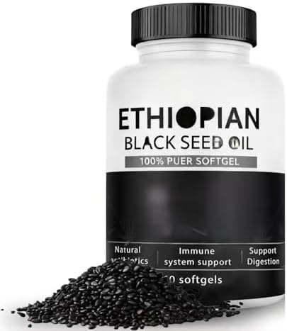 Ethiopian Black Seed Oil,[NEW]Organic Cold-Pressed