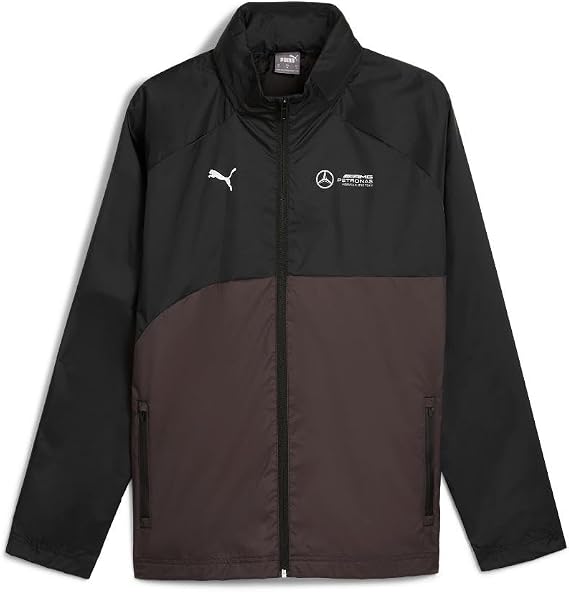PUMA Men's Standard Mercedes AMG Petronas Formula 1 CORE Woven Jacket