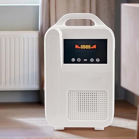 Portable Oxygen Concentrator, Lightweight Electric Oxygen Machine with Cannula & Carry Bag, Ideal for Home, Travel, and Outdoor Use