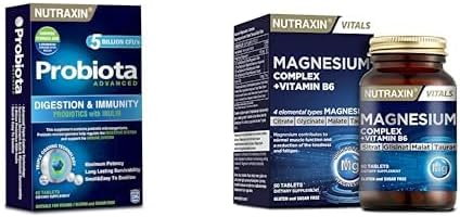 Nutraxin Seti | Probiota 60 Tablet x1 + Magnesium Complex 60 Tablet x1